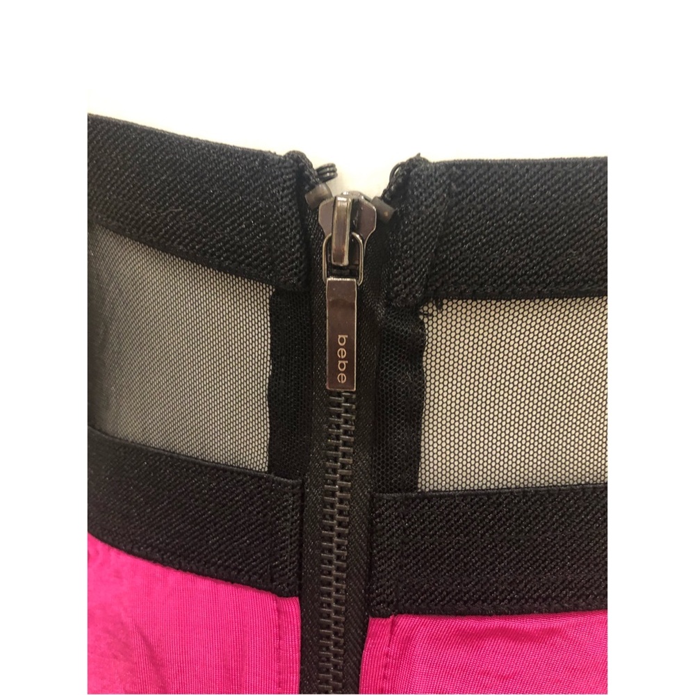 Bebe - Ruffle Cross Strap Dress - Picture 6 of 7
